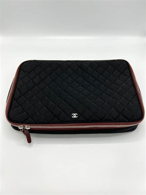 pochette chanel amazon|Chanel patchwork pouch.